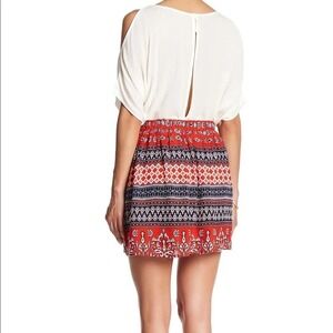 Anthropologie Raga canyon horizon mini skirt